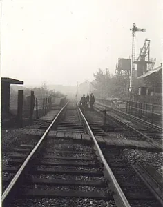 Sankey Bridges track work